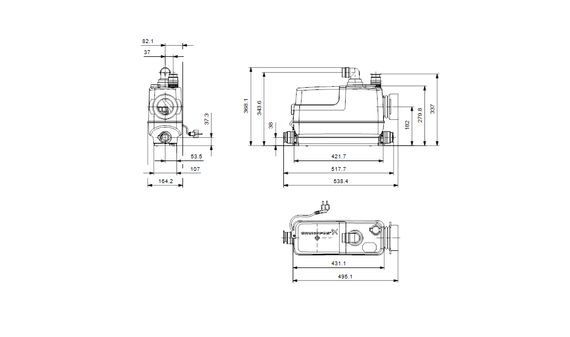 Grundfos SOLOLIFT2 CWC-3