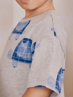 Пижама для мальчика Next AJ4-841, 3 шт., Синий, Бежевый