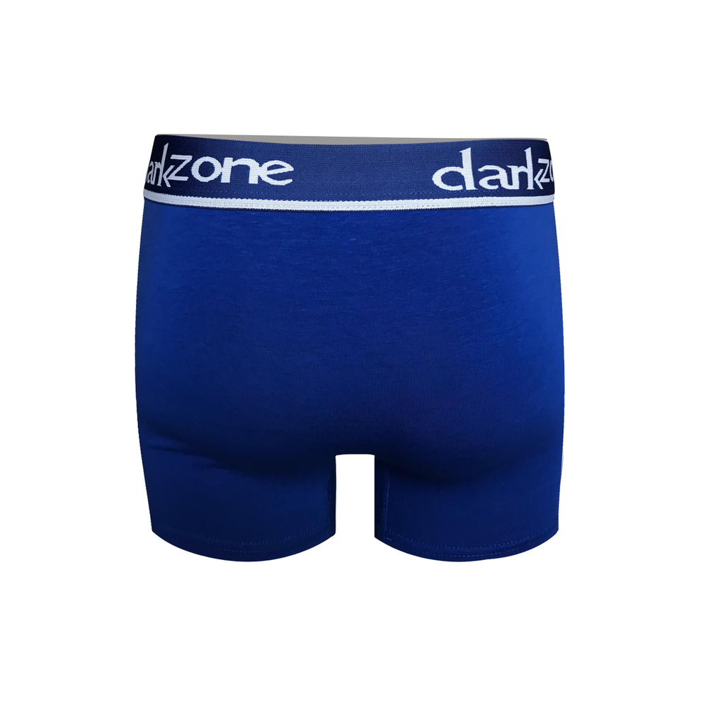 Мужские трусы боксеры синие DARKZONE DZN2705