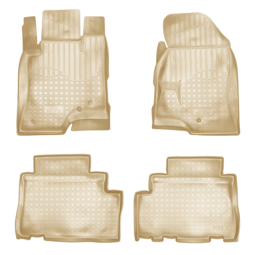 Ковры в салон Norplast/Unidec для Opel Antara (2012-)Полиуретан,Бежевый, арт.NPA11-C63-010-B