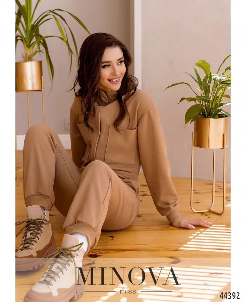 Комбинезон 2168-бежевый Minova