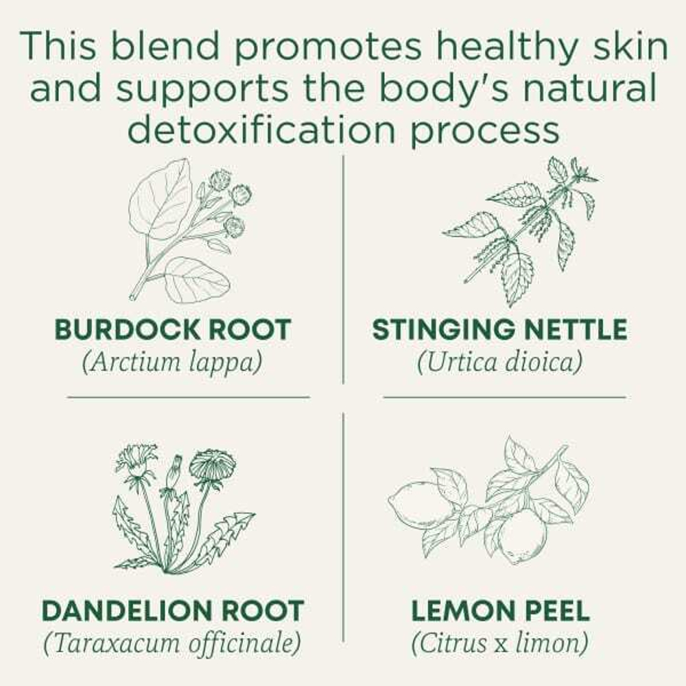 Traditional Medicinals, Organic EveryDay Detox, лимон, без кофеина, 16 чайных пакетиков в упаковке, 24 г (0,85 унции)