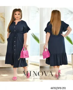Платье 8-293-синий Minova