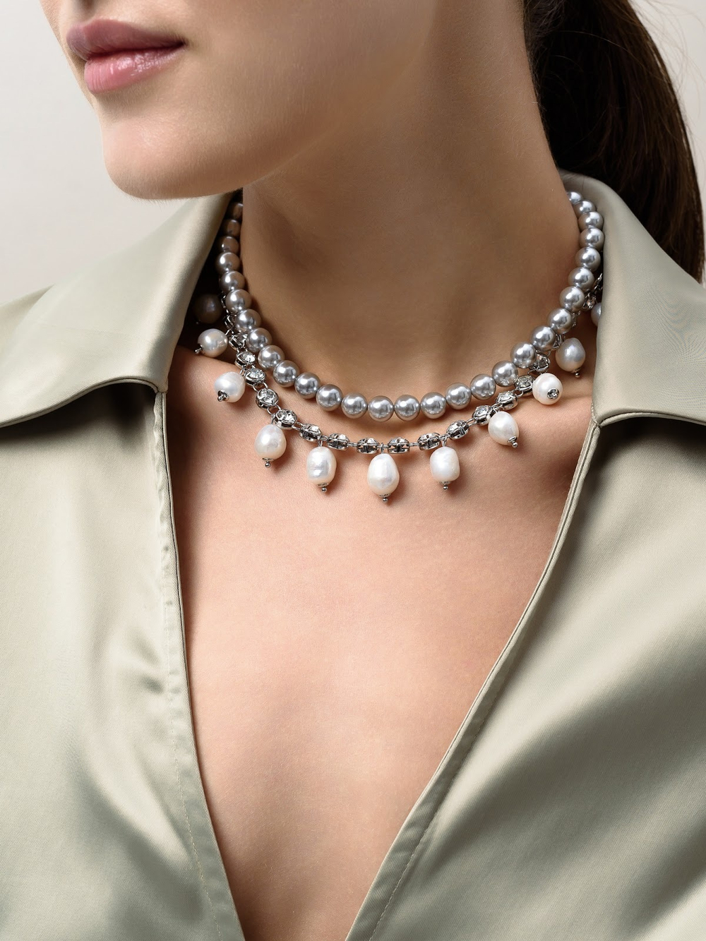 Колье "Rich" Silver