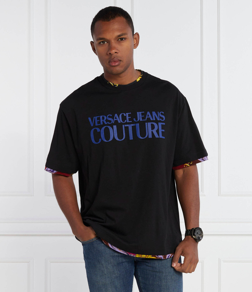 Футболка Versace Jeans Couture - черный(75GAH609J0001)
