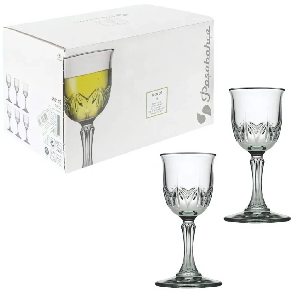 Набор рюмок 6шт 58мл «Карат» 440145