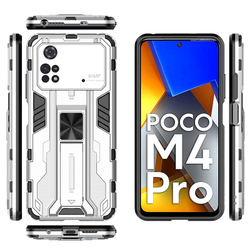 Противоударный чехол с подставкой Transformer для Poco M4 Pro 4G