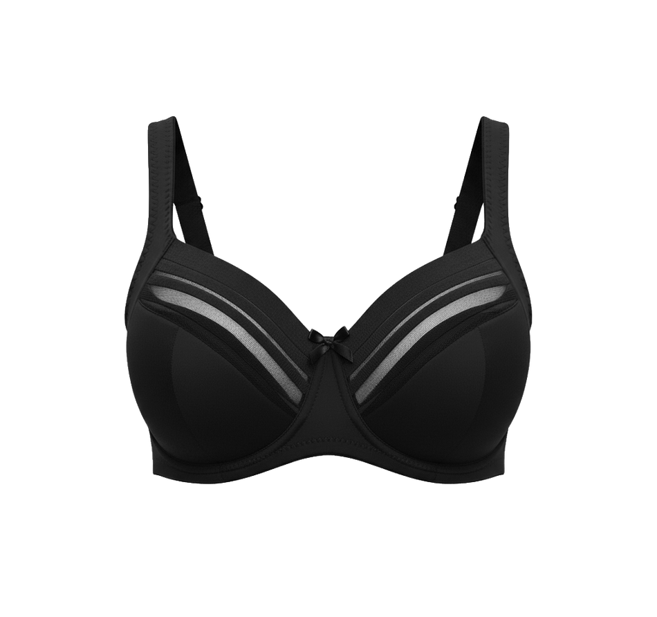 Бюстгальтер OIRO с чашками на спонже и на косточках Lily