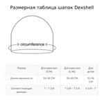 Шапка водонепроницаемая Dexshell Cuffed Beanie