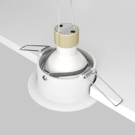 Встраиваемый светильник Изящность / Slim 1*GU10 10 Вт Technical dl027-2-01w