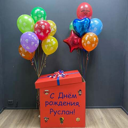 Коробка с шарами Герои Бравл Старс