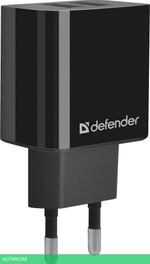Сетевое зарядное устройство Defender UPC-21 5V/2.1A 2XUSB (83581)