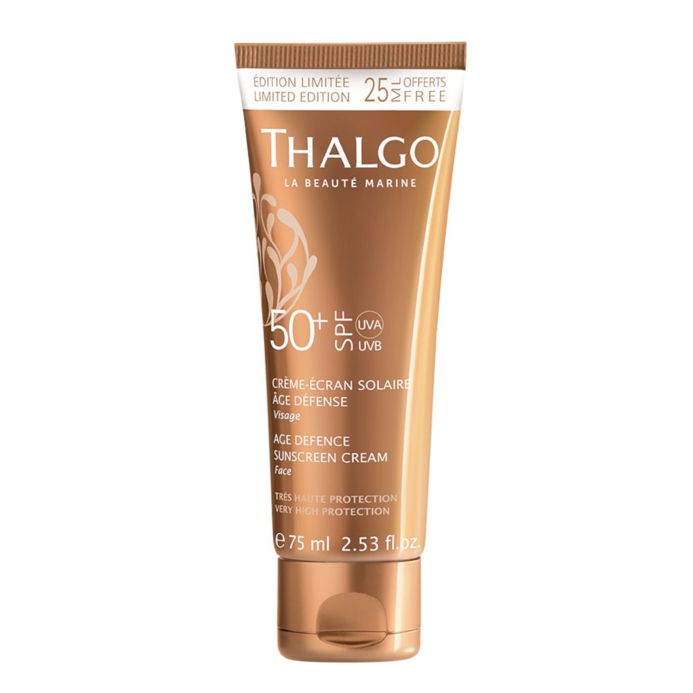 Антивозрастной солнцезащитный крем SPF50+ Thalgo