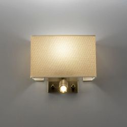 Citilux Декарт CL704303 Бра с бежевым абажуром и диммером