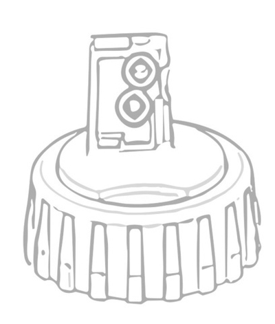 Адаптер АКВАБРИТ АБ-001 для установки картриджа на головную часть Brita
