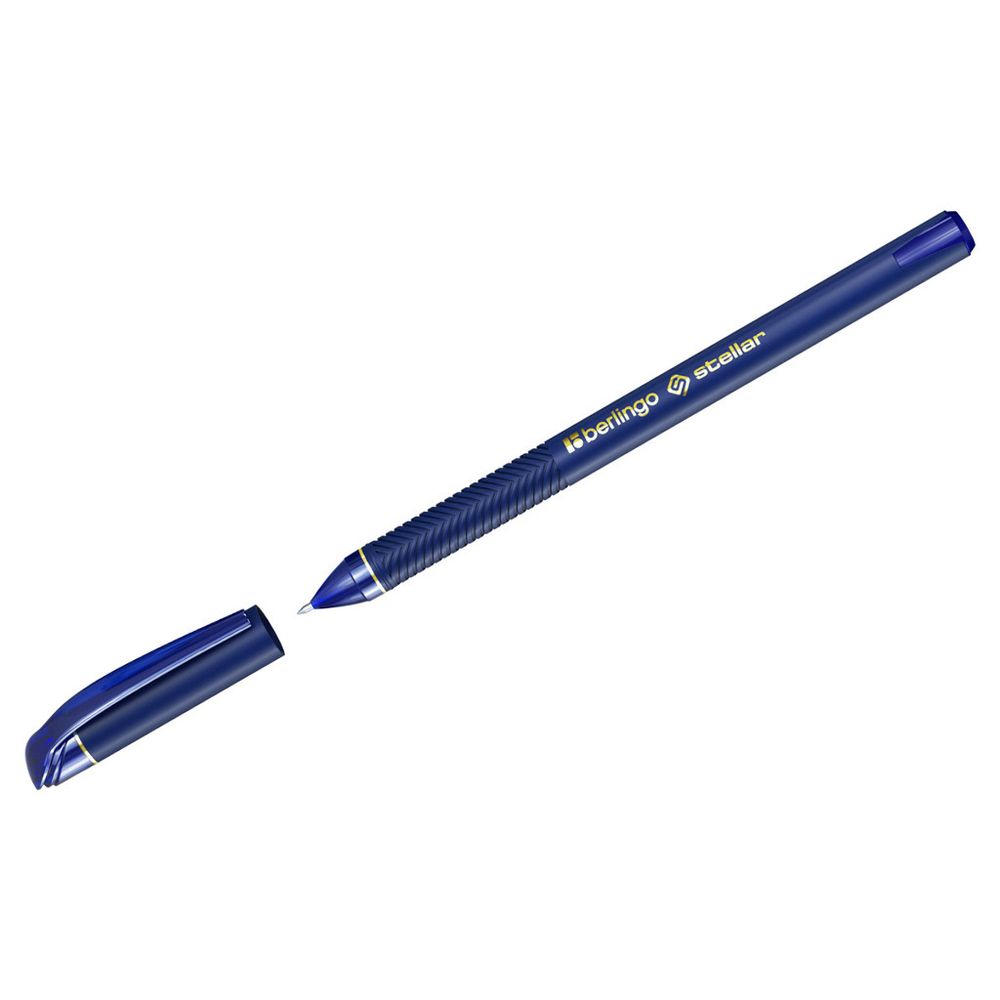 Ручка гелевая БЕРЛИНГО 0,5 мм синяя Стеллар Гель (CGp_05021)
