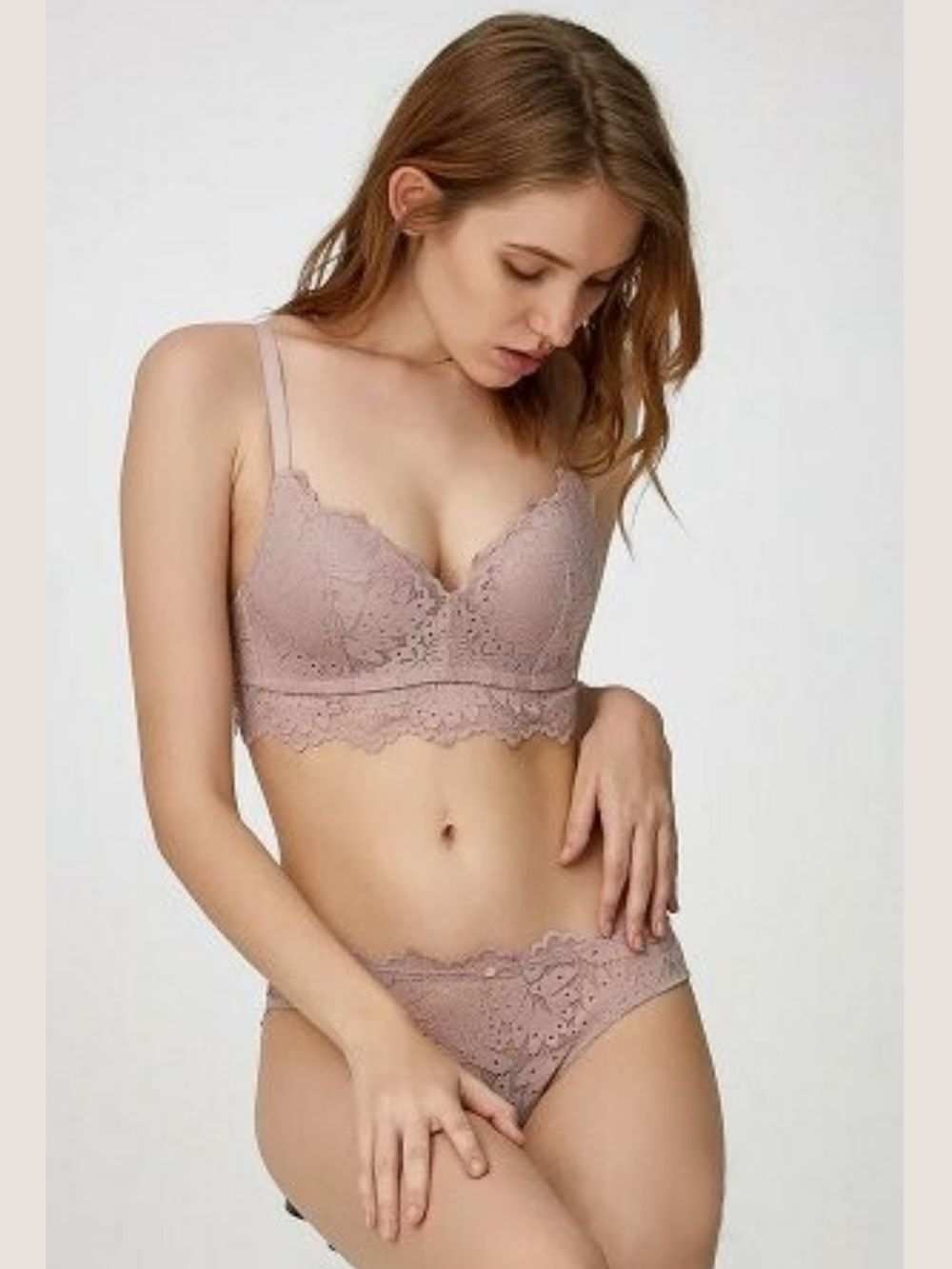 BPM18_LB6022 Бюстгальтер OLEVE Пепельная роза (80D)