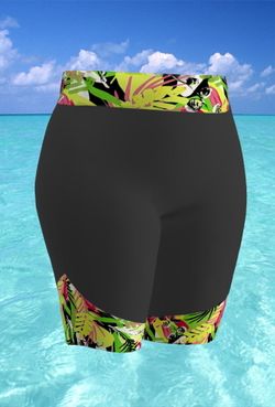 Шорты купальные 17177 салатовый