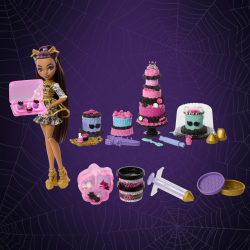 Monster High - STRASZYSŁODKIE УРОДЗИНЫ Набор с куклой и тортом DIY JBG78