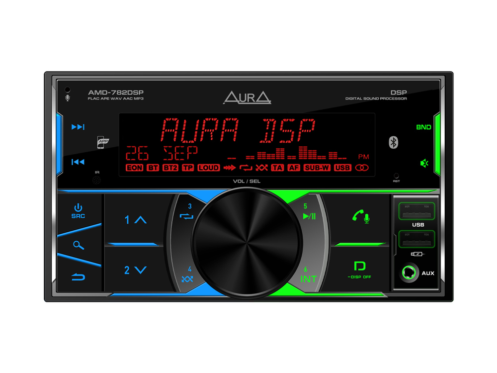 Головное устройство Aura AMH-782DSP - BUZZ Audio