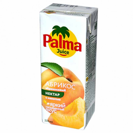 Сок Palma Juice Абрикос 200 мл