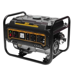 Генератор бензиновый Электрический Техно-Дон БГ-4500 ( 4,75 кВа полная мощность, 220В, 12В, 3,2 3,5 кВт 50 Гц, 7 л.с Ручной стартер Электростанция для Дома)