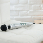 Серебристый вибратор-вонд 28см Doxy Die Cast 3 Massage Wand Brushed Metal