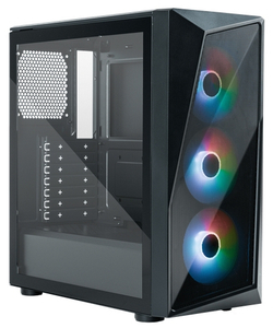 Корпус без БП Cooler Master Case CMP 520 ATX,U3+U2,W/O ODD,TG,Front ARGB FANх3 (CP520-KGNN-S00) RTL