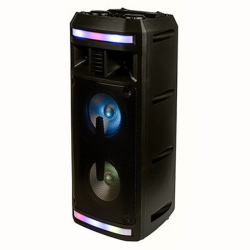 Колонки Dialog Oscar AO-12 1.0, 30W RMS, Караоке с микрофоном, BT+FM+USB+SD+LED