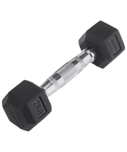 Гантель гексагональная обрезиненная Starfit
