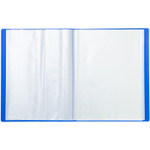 Папка с файлами DELI "Classic" на 60 вкладышей, 0,7 мм, ассорти