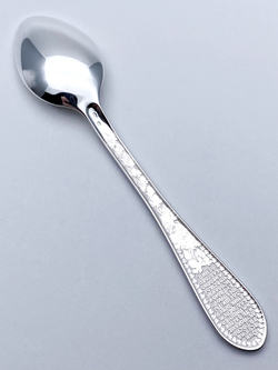 Ложка из серебра /Частичное чернение/Ангел-Хранитель