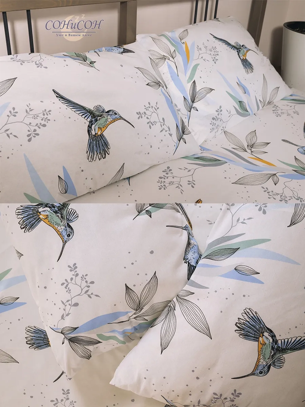 Простыня 2х спальная 180х215 см 100% хлопок