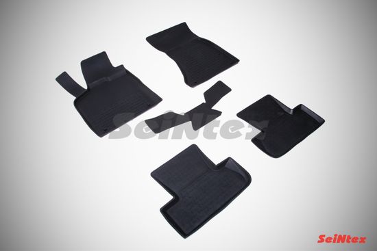 Резиновые коврики в салон Audi Q5 (2008-2017) "Высокий борт"