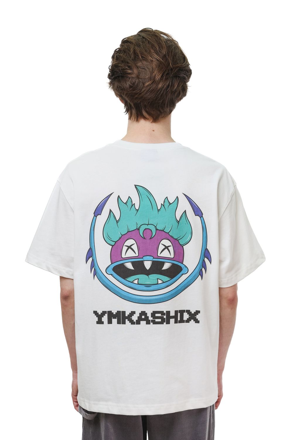 Футболка Ymkashix 8-bit белая