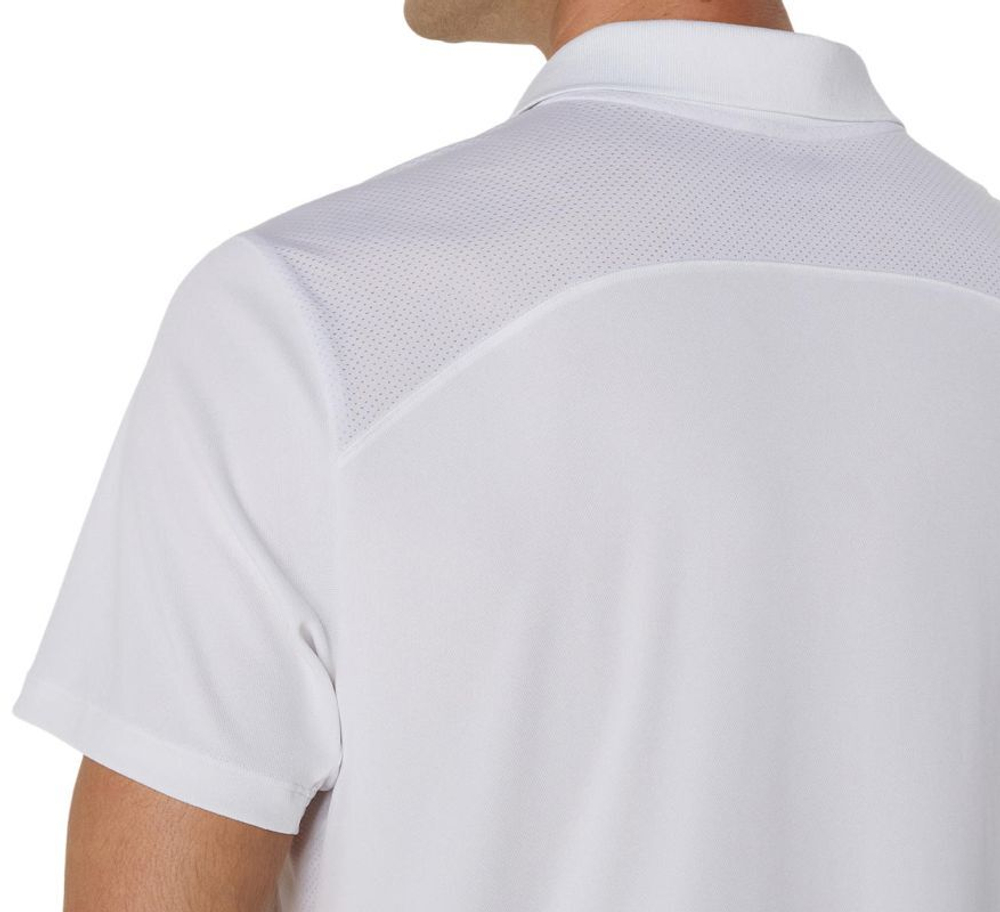 Мужское теннисное поло Asics Court - белый