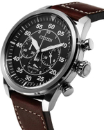 Мужские японские наручные часы Citizen CA4210-16E