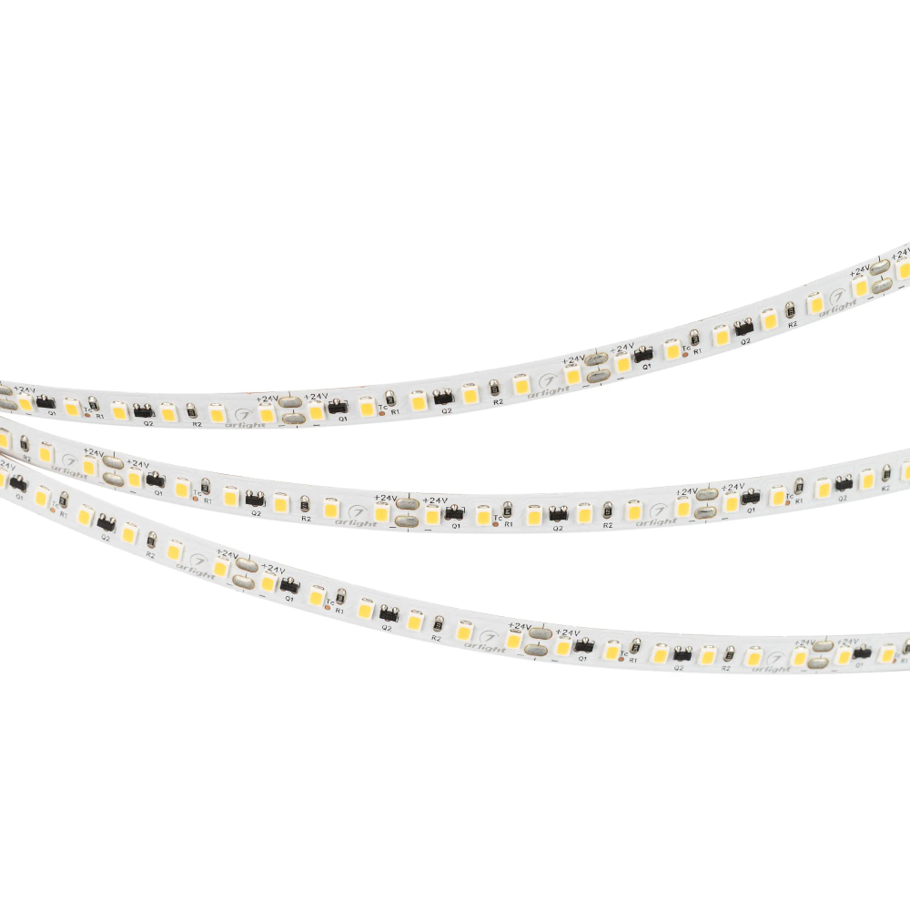 Светодиодная лента IC-A120-8mm 24V Warm2700 (9.6 W/m, IP20, 2835, 10m) (Arlight, стабилизированная) 037965