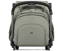 Коляска 2 в 1 Joolz Aer 2 с бампером Sage green/Black Carbon