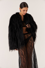 Комплект юбка/митенки из кружева