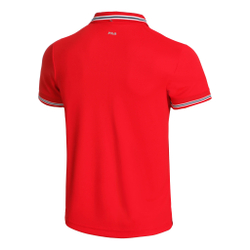 Мужское теннисное поло Fila Piro Polo Men - Red, White
