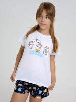 Пижама домашняя с шортами