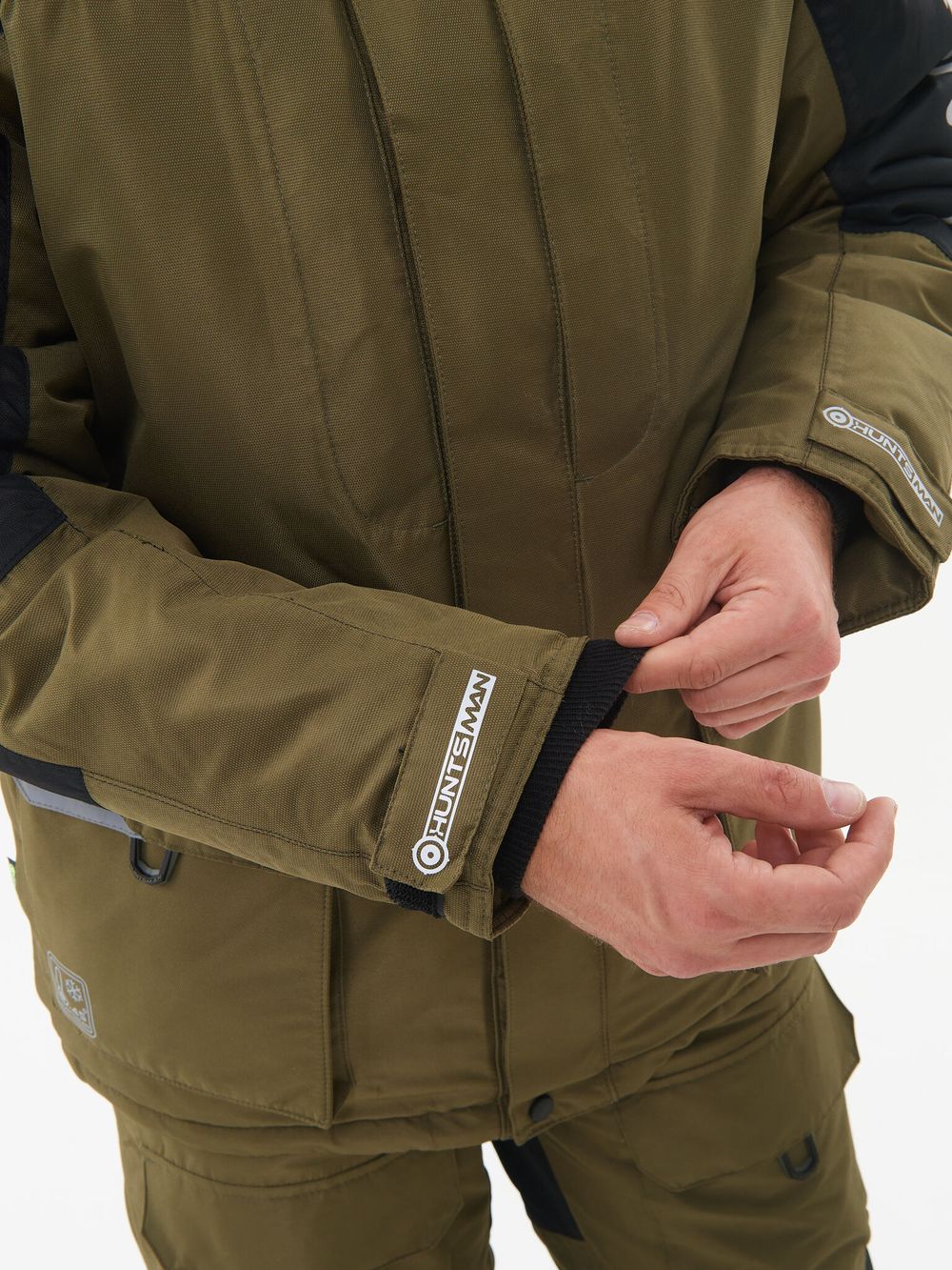 Костюм зимний Yukon Ice ткань Cat's eye цвет Хаки/Черный