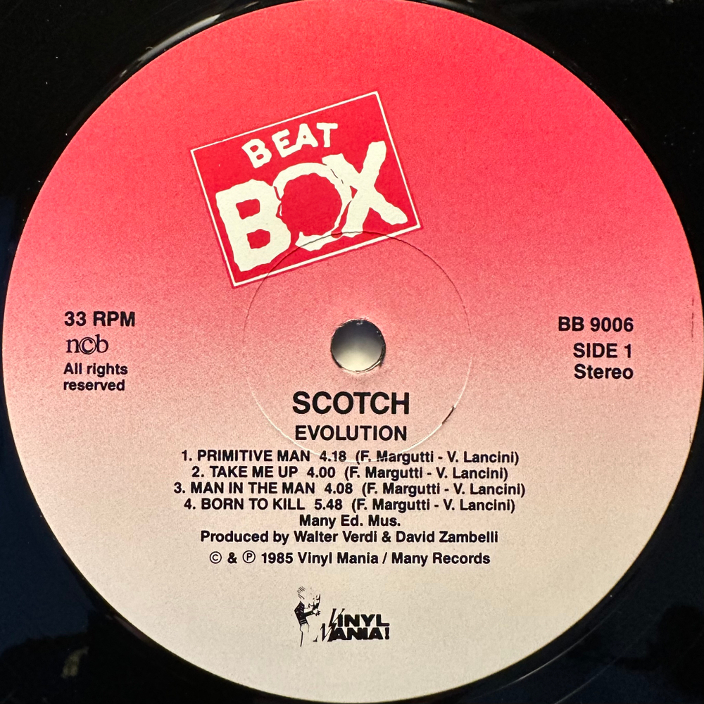 Scotch - Evolution (Швеция 1985г.)