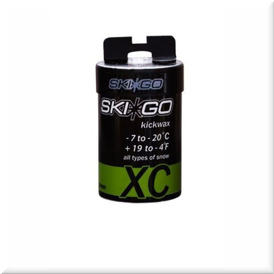 SkiGo Мазь держания XC Kickwax Green  -7° до -20°С