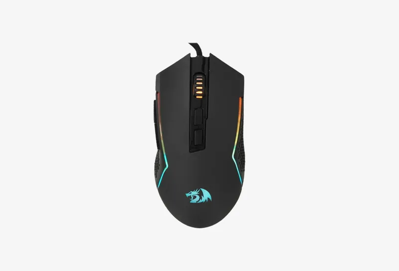 Мышь проводная Redragon Trident Lite [72018] черный