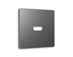 AP6640 Лицевая панель ALFA (Антрацит серый) для HDMI розетки QUANT