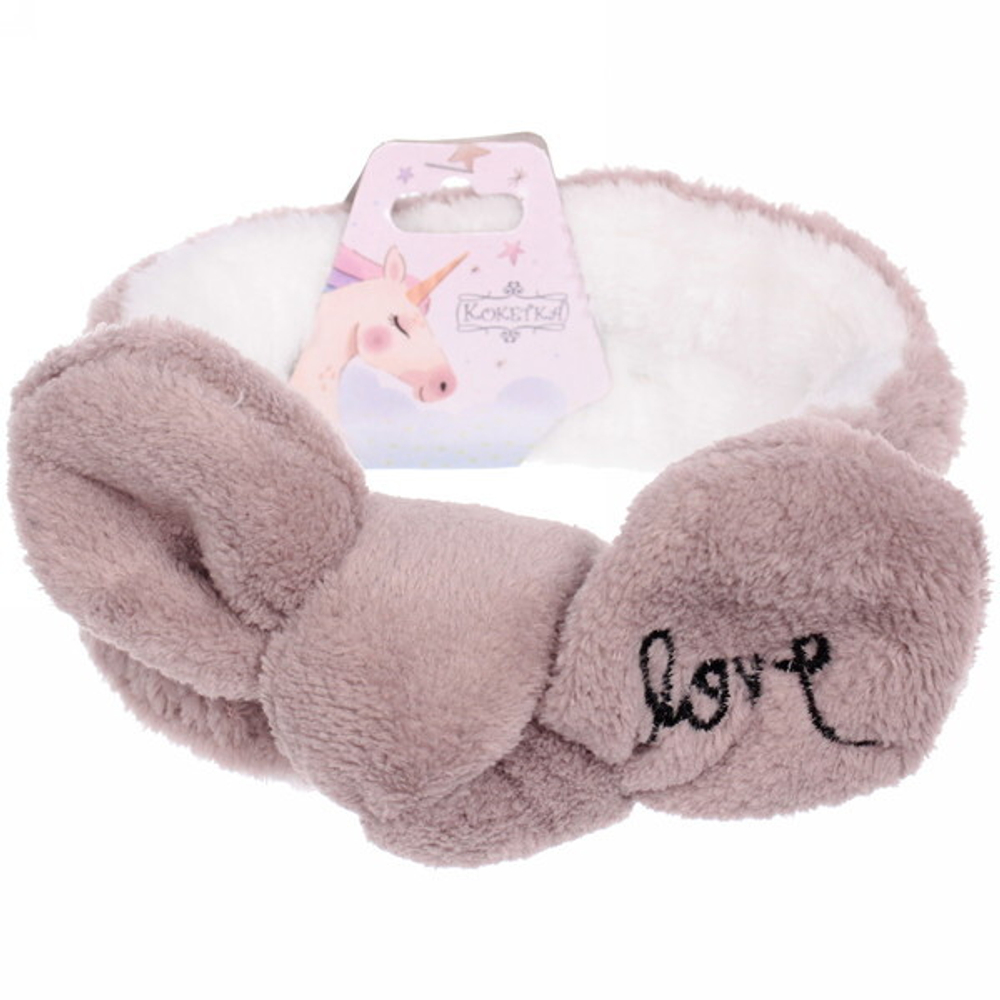 Повязка на голову «Little bunny- Ozzy», микс 4 цвета, 20*6 см (подвес Единорожек)