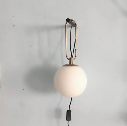 Wall design lamp NH by Artemide