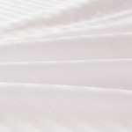 Простыня Страйп Сатин Однотонный Отель белый 100% хлопок на резинке 1x1 RR1CTH03616030